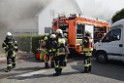 Dachstuhlbrand Koeln Poll Geislarerstr P124